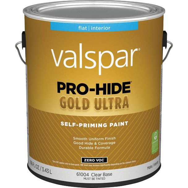 PRO-HIDE GOLD ULTRA Int Flat Clear Bs Paint 028.0061004.007