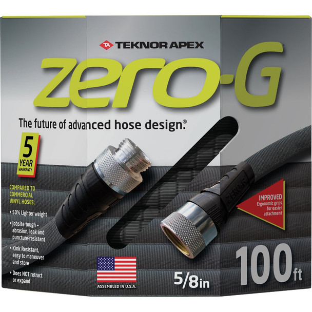 Teknor Apex Zero-G 5/8 In. Dia. x 100 Ft. L. Drinking Water Safe Compact Hose