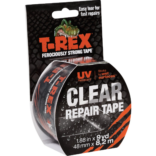 T-REX 1.88 In. x 9 Yd. Repair Tape, Clear 241535