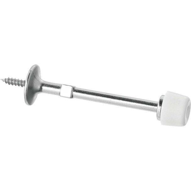 National Hardware 3 In. Satin Nickel Rigid Door Stop N830-102