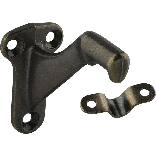 National Hardware Antique Brass Handrail Bracket N830-130