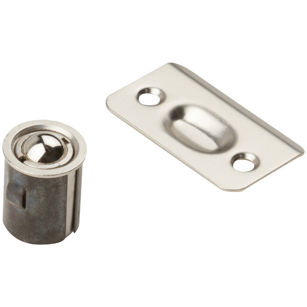 National Hardware Satin Nickel Drive-In Ball Catch N830-107