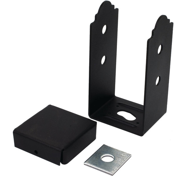 Simpson Strong-Tie Outdoor Accents ZMAX 4X4 Post Base APB44 Pack of 8