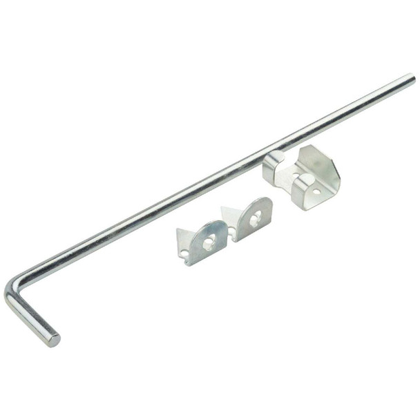National Hardware 1/2 In. X 18 In. Zinc Plated Steel Cane Bolt N177-196