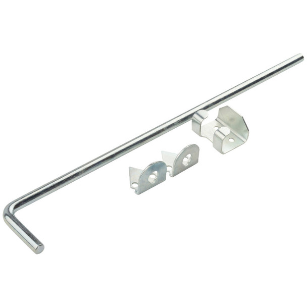 National Hardware 1/2 In. X 18 In. Zinc Plated Steel Cane Bolt N177-196