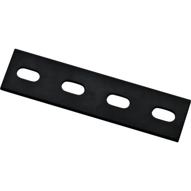 National Hardware 6 In. x 1-1/2 In. Black Heavy Duty Mending Plate N351-455