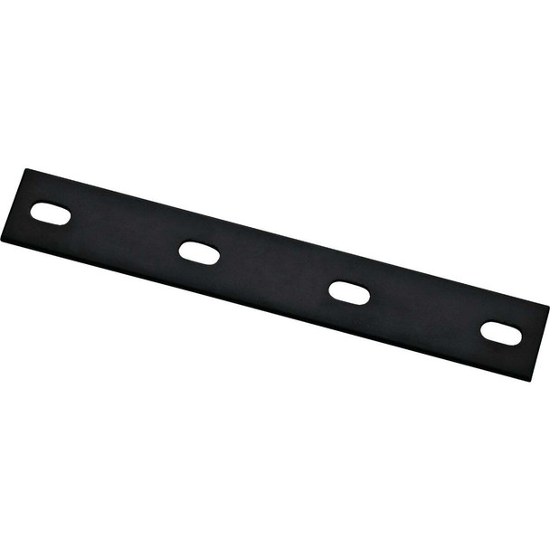 National Hardware 10 In. x 1-1/2 In. Black Heavy Duty Mending Plate N351-456