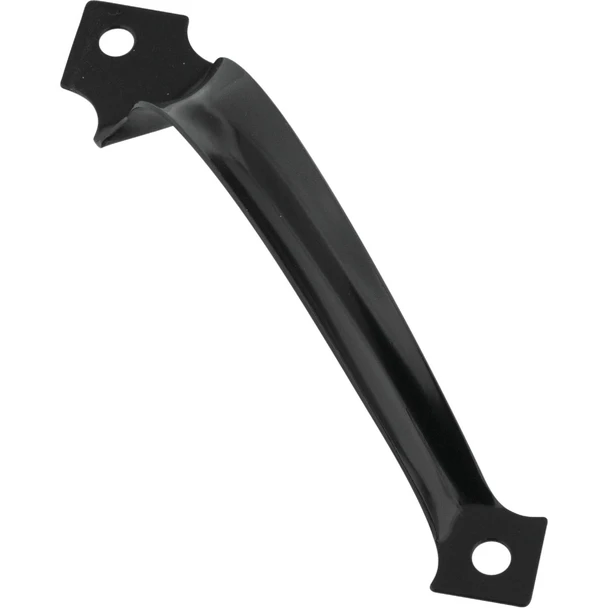 National Hardware 6-1/2 In. Black Ornamental Gate Pull N100-032