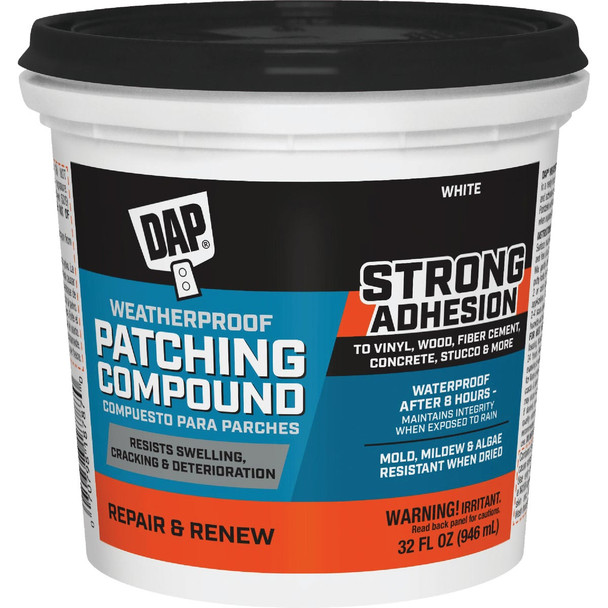 DAP 32 Oz. White Weatherproof Patching Compound 7079818787
