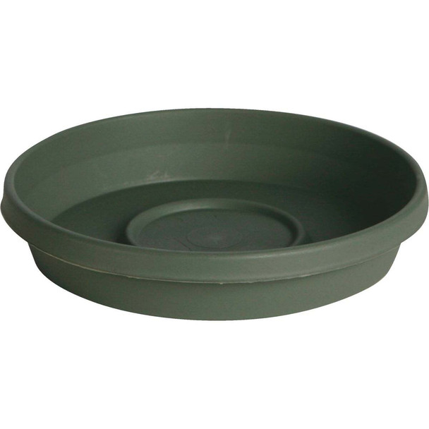 Bloem Terra Living Green 8 In. Plastic Flower Pot Saucer 51408