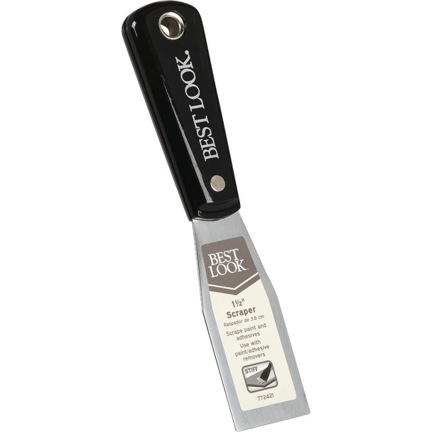 Master Painter 1-1/2 In. Stiff Ergonomic Grip Scraper NX15S-MP