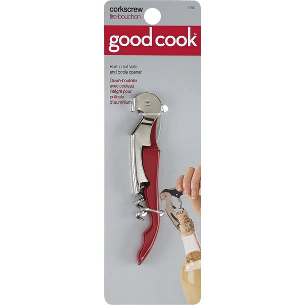 Goodcook Waiter's Corkscrew Bottle Opener 12552