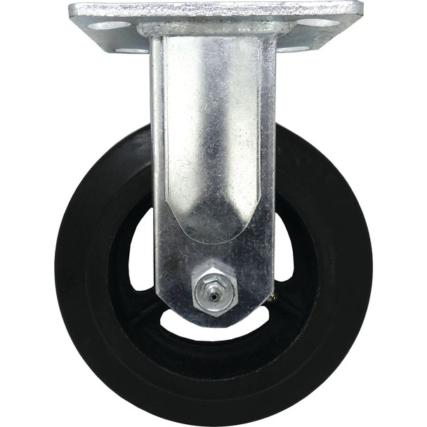 Shepherd Hardware 6 In. Heavy-Duty Mold-On Rigid Plate Caster 9494