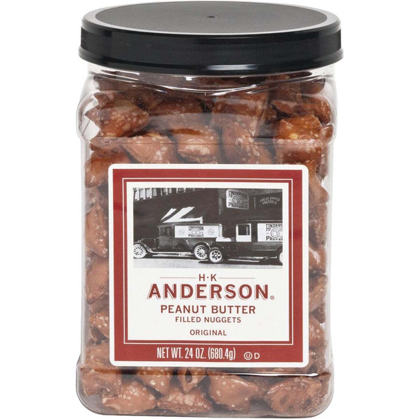 HK Anderson 24 Oz. Peanut Butter Filled Pretzel Nuggets 689386