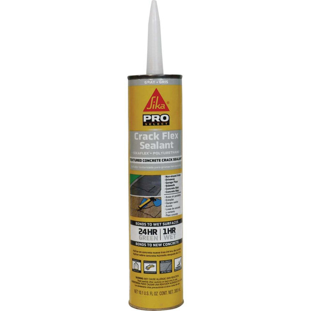 SikaFlex 10.1 Oz. Gray Polyurethane Concrete Sealant 515306