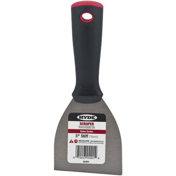 Hyde Value Series 3 In. Stiff Scraper 04401