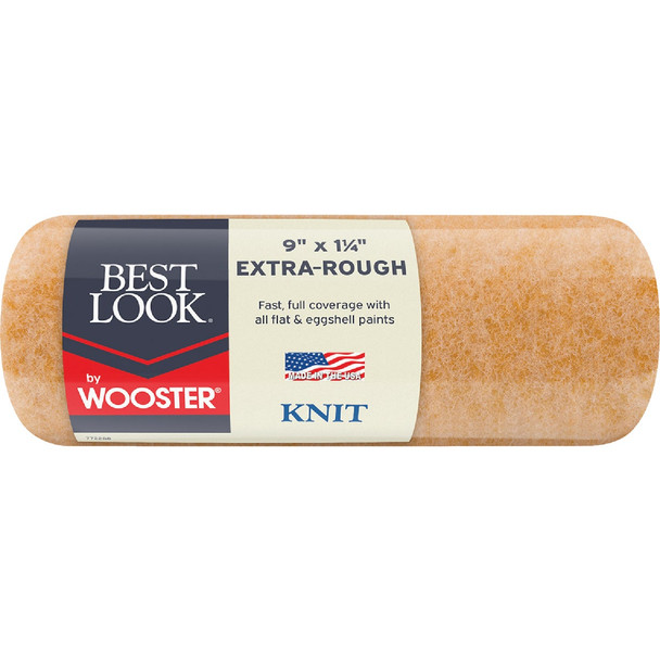 Best Look By Wooster 9 In. x 1-1/4 In. Knit Fabric Roller Cover DR424-9