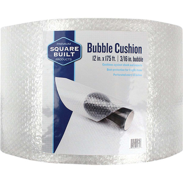 Square Built 12 In. x 175 Ft. x 3/16 In. Thick Bubble Cushion Warp SBA31612175B
