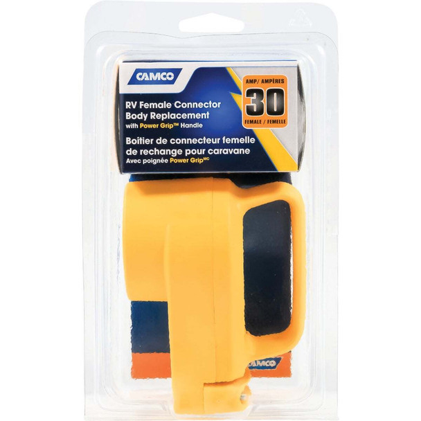 Camco Power Grip 30A Female Replacement RV Receptacle 55343