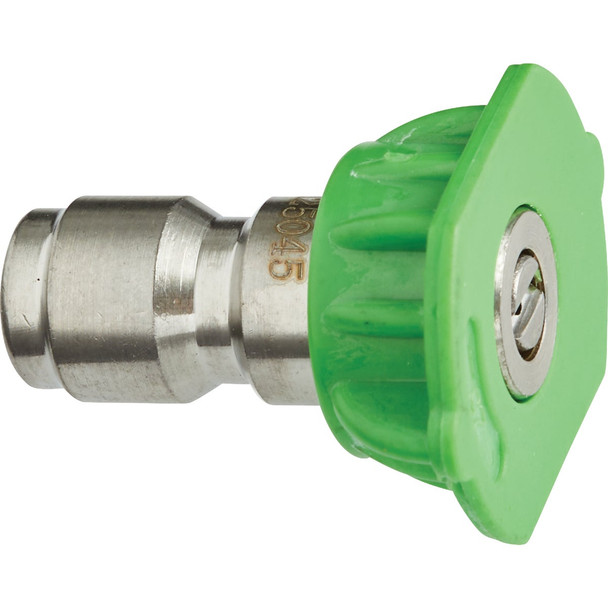 Forney Quick Connect 4.5mm 25 Deg. Green Pressure Washer Spray Tip 75155