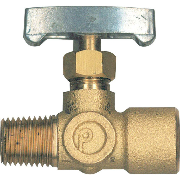 Bayou Classic 1/4 In. x 1/4 In. Brass Adjustable Gas Regulator NV108P