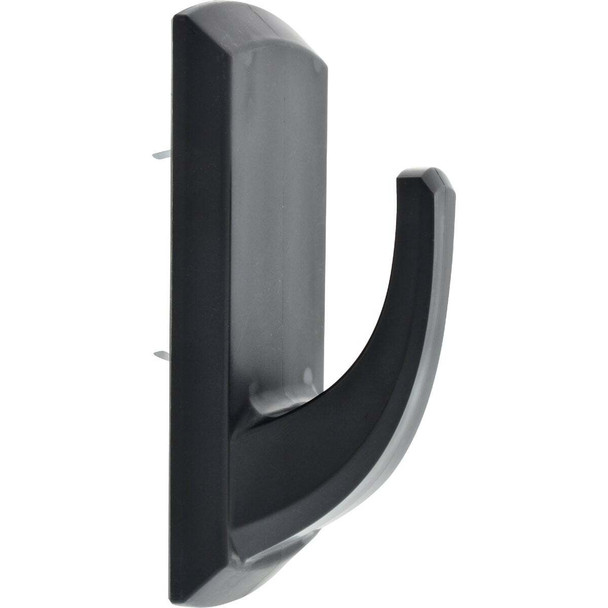Hillman High and Mighty 20 Lb. Capacity Black Rectangular Decorative Hook 515802