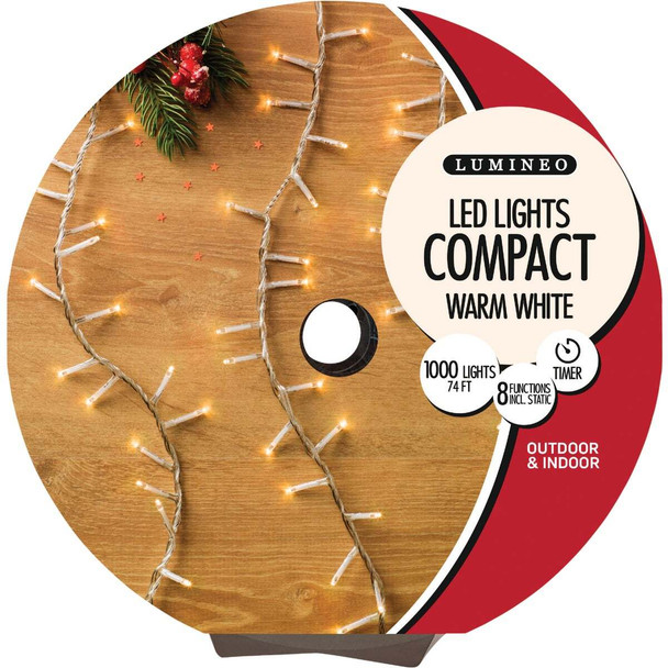 Holiday Wonderland 74' Led Tr/Ww Light Set 9976525