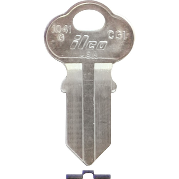 ILCO OMC Nickel Plated General Use Key, 1041G (10-Pack) IAL3012700B