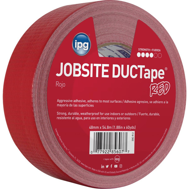 Intertape DUCTape 1.88 In. x 60 Yd. General Purpose Duct Tape, Red 20C-R2