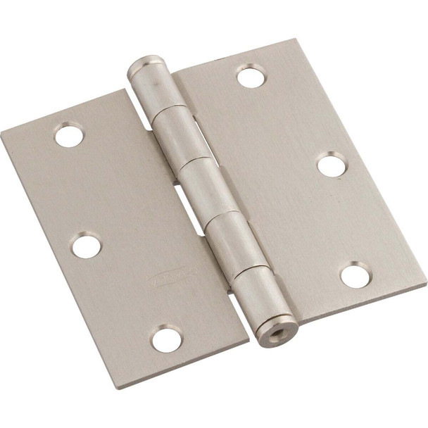 National Hardware 3-1/2 In. Square Satin Nickel Door Hinge N830-248