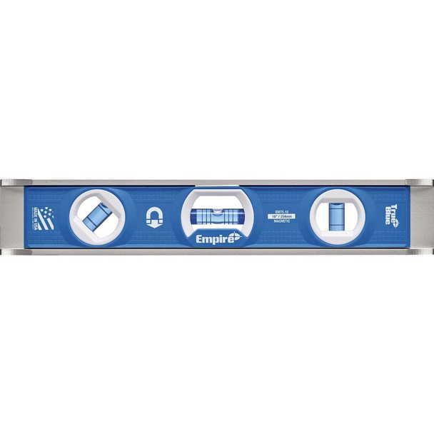 Empire True Blue 10 In. Aluminum Rare Earth Magnetic Dual-Pitch Torpedo Level