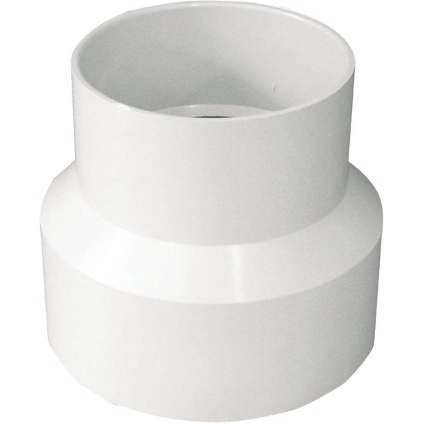 IPEX 4 In. x 3 In. PVC Sewer and Drain Coupling 414217BC