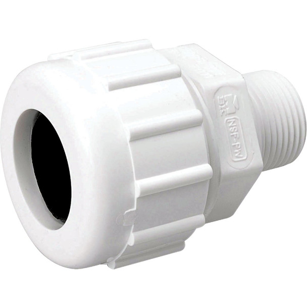 B&K 2 In. Compression x 2 In. MIP PVC Union Adapter 161-108
