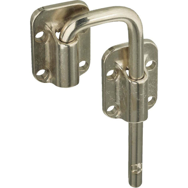 National Hardware Door 1-1/2 In. Nickel Slide Bolt N238-972