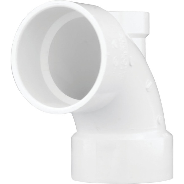 Charlotte Pipe 3x3x11/2 Lwhl Inlt Elbow PVC 00303  0600HA