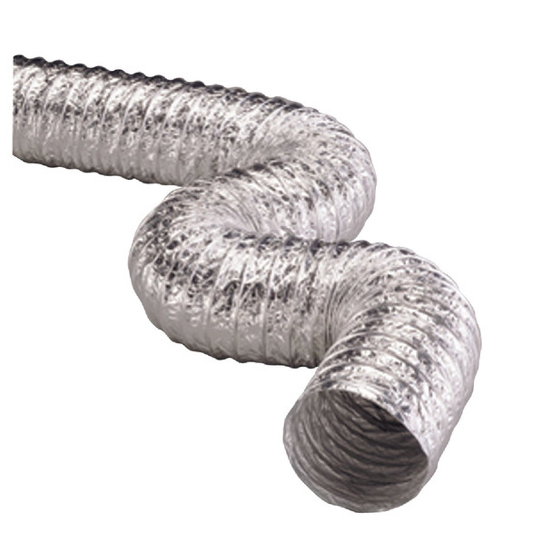 Dundas Jafine 4 In. Dia x 50 Ft. L Aluminum Foil Flexible Ducting AF450