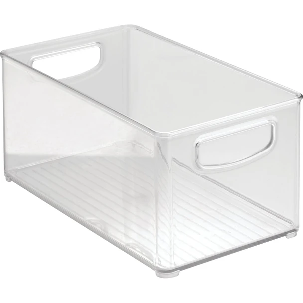 iDesign Kitchen Binz 6 In. x 10 In. x 5 In. Clear Drawer Organizer Tray 64530