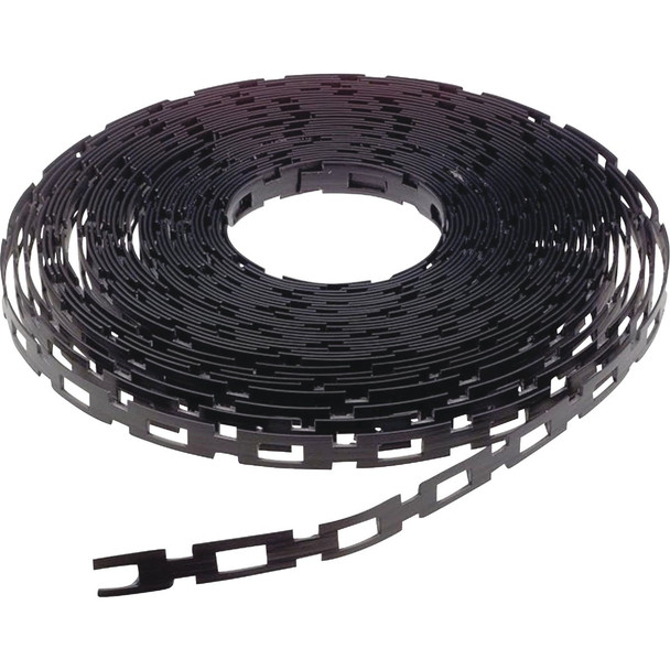 Master Mark 1/2 In. W. x 20 Ft. L. Plastic Black Chainlock Tree Support 30220