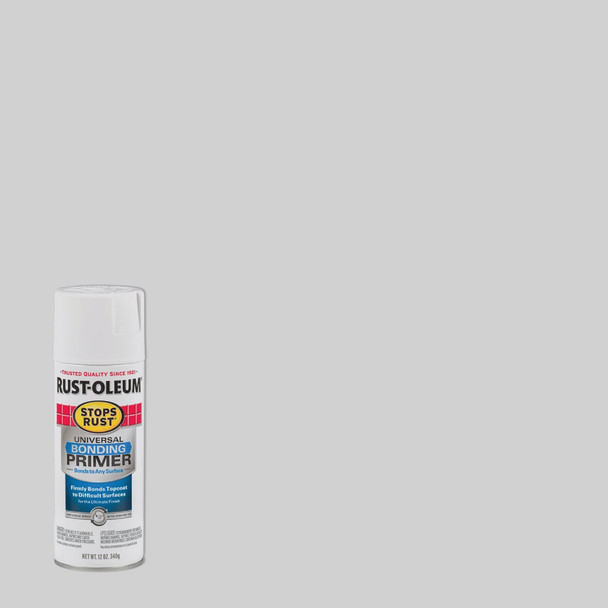 Rust-Oleum Stops Rust 12 Oz. Universal Bonding Primer Spray, White 285011