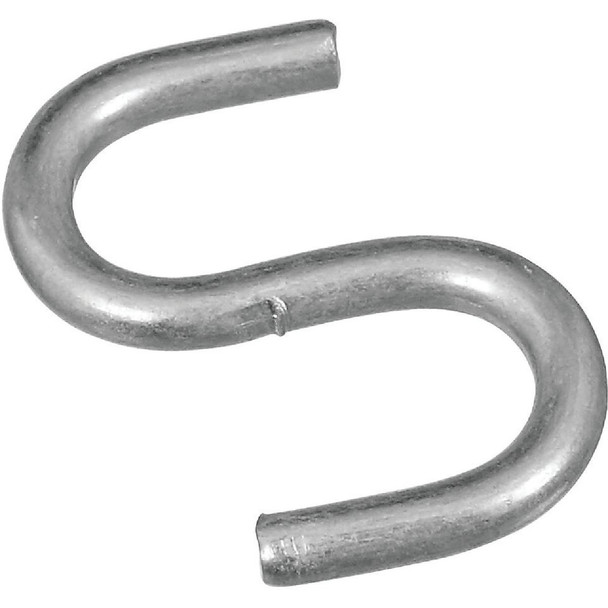 National Hardware 3/4 In. Zinc Heavy Open S Hook (8 Ct.) N121-533