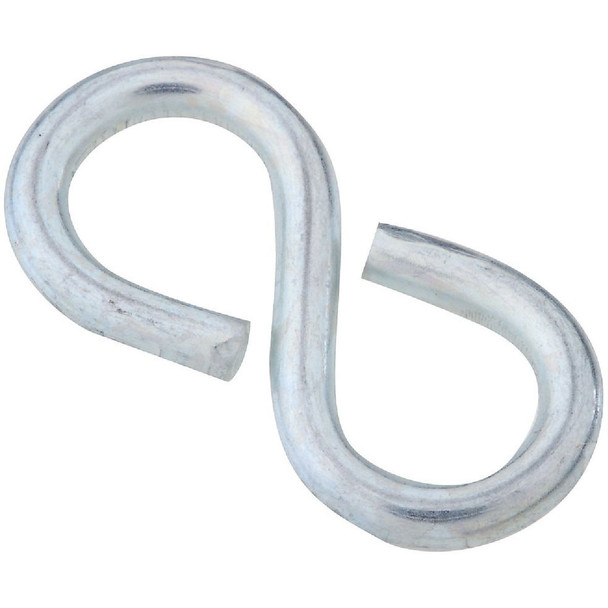 National Hardware 1-1/4 In. Zinc Light Closed S Hook (5-Count) N121-350