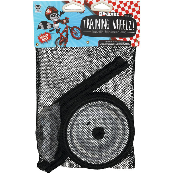 Krash Spotter 600 EZ 12 In. to 20 In. White Training Wheels 7168581