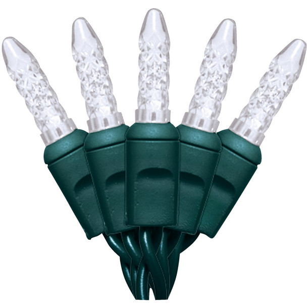 Home Impressions Pure White 200-Bulb Faceted M5 Mini LED Light Set KT-LED-2402