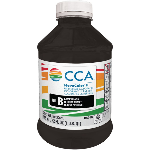 Valspar NovoColor II Paint Colorant, Lamp Black, 1 Qt. 076.008891N.005