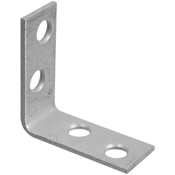 National Hardware 1-1/2 In. x 5/8 In. Galvanized Steel Corner Brace (4-Count)