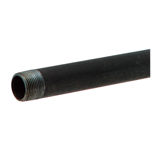 Southland 1 In. x 30 In. Carbon Steel Threaded Black Pipe 585-300DB