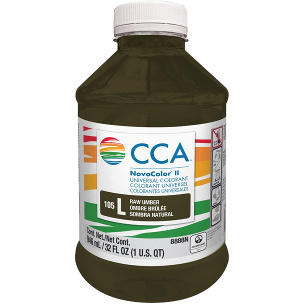 Valspar NovoColor II Paint Colorant, Raw Umber, 1 Qt. 076.008888N.005