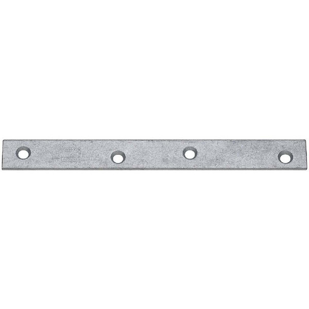 National Hardware 8 In. x 7/8 In. Galvanized Steel Mending Brace Pack of 5