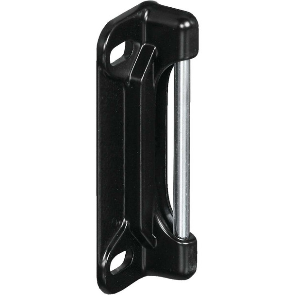 National Hardware Black Screen Door Strike Plate N162-057
