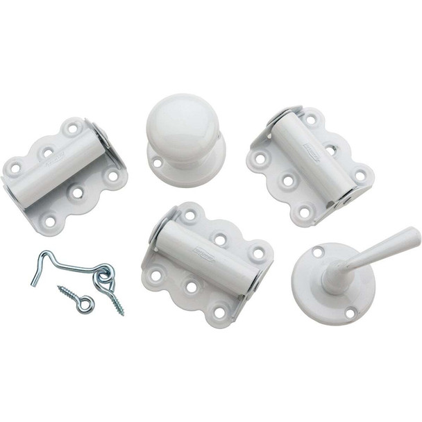 National Hardware White 3-Hinge Screen Door Kit N100-019